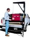 Western Mule Fold-A-Way Bumper Crane - A-Series - Pickup Truck