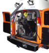 Western Mule Fold-A-Way Bumper Crane - V-Series - Van