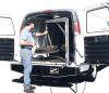 Western Mule Fold-A-Way Bumper Crane - V-Series - Van